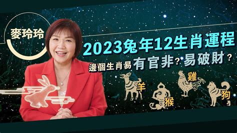 麥玲玲 2023|【麥玲玲2023兔年運程】12生肖運勢（一）：兔、龍。